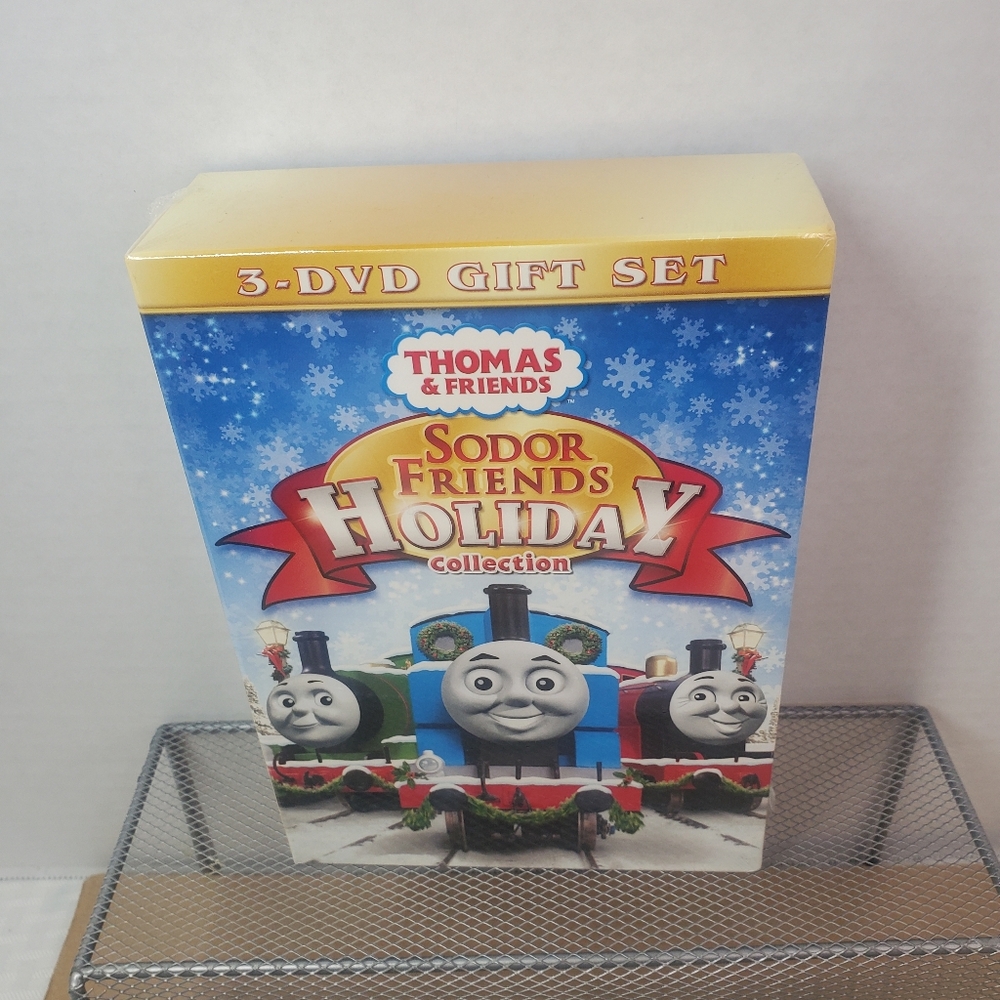 Thomas & Friends Sodor Friends Holiday Collection 3 DVD Gift Set. New